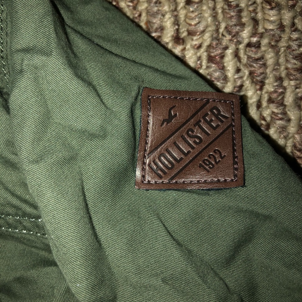 Green Hollister Jacket